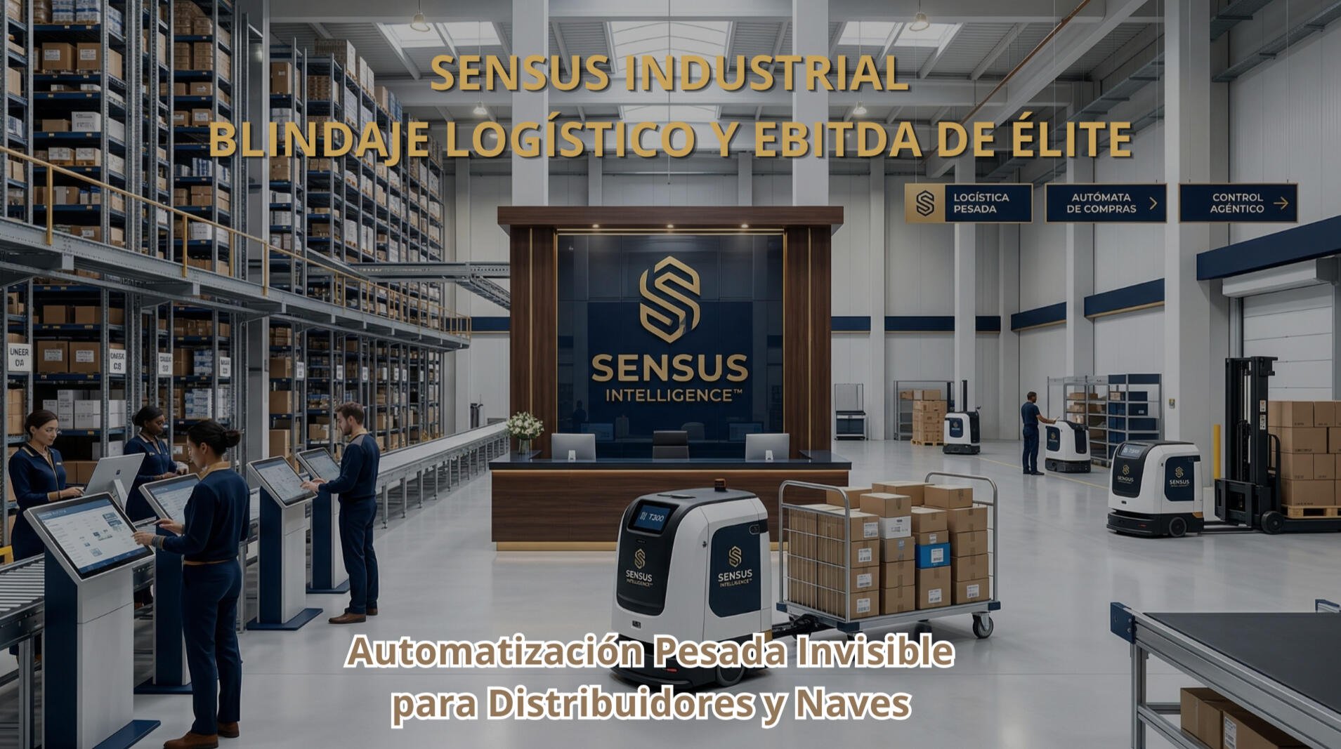 Sensus Intelligence - Distribuidores - Talleres - Naves industriales - Logística